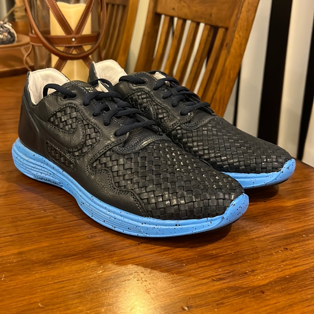 Nike Lunar Flow Woven LTH TZ Shoes Sneakers new 559969 440 Mens Size 8